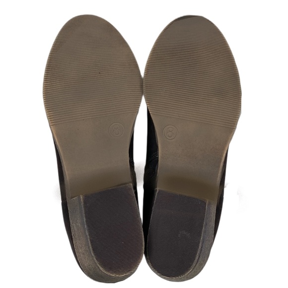 Merona Womens Brown Faux Suede Pull On Bootie Size 8 - Picture 6 of 7